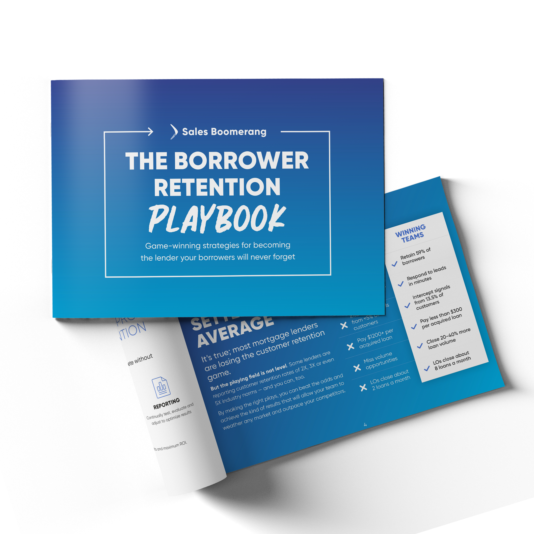 Sales Boomerang's Playbook for retaining borrowers